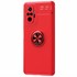 CaseUp Xiaomi Redmi Note 10 Pro Kılıf Finger Ring Holder Kırmızı 2